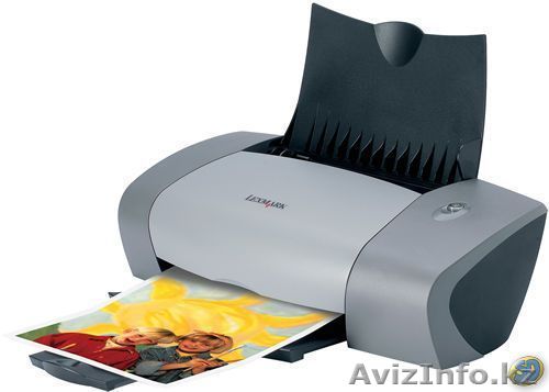 Продаю струйный принтер Lexmark Z600 без картриджей. Цена 5000 тг. - Изображение #1, Объявление #39459