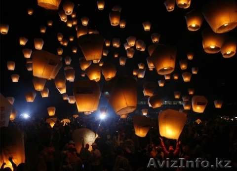 Небесные фонарики Семей - Изображение #1, Объявление #670841