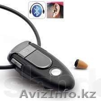 Продам беспроводные микро наушники с Bluetooth-адаптером для экзаменов - Изображение #1, Объявление #861070