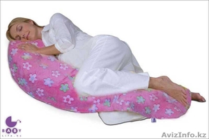 Подушка для беременных Цветы на розовом - Изображение #1, Объявление #585103