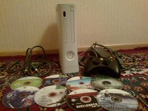 Продам Xbox 360 прошитая + 8 дисков - Изображение #1, Объявление #1029323