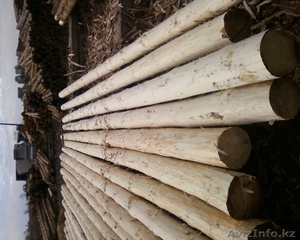 опоры деревянные