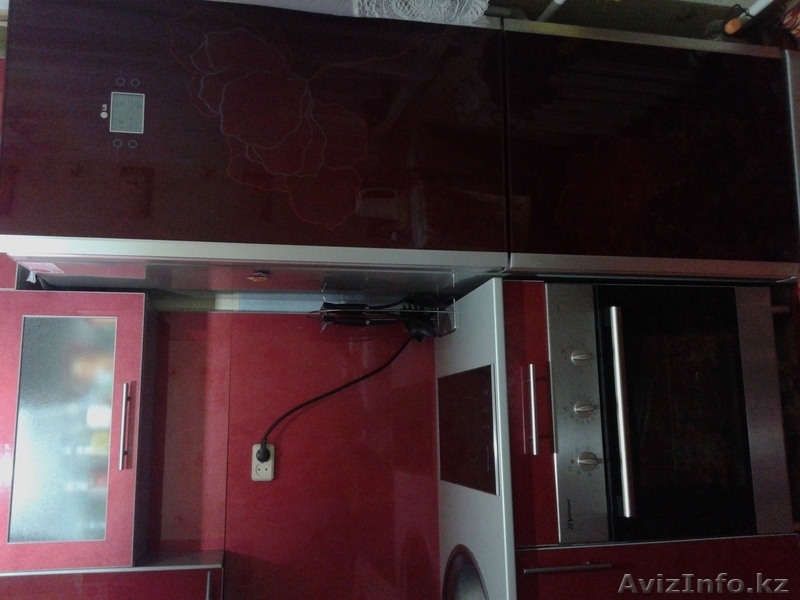 Акриловый угловой кух гарнитур цвета бордо для мал кухни с/п новый в связс  - Изображение #7, Объявление #1029787