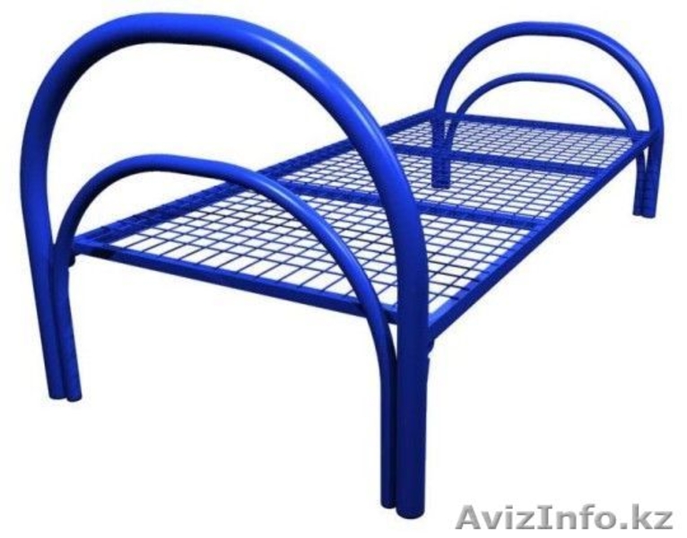 Кровати железные для казарм, кровати для строителей, кровати металлические оптом - Изображение #3, Объявление #1425094